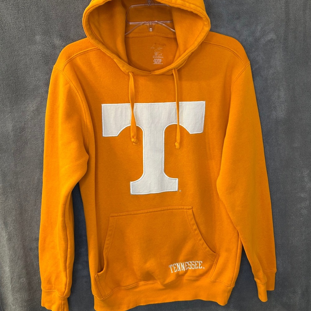 Tennessee Volunteers Mens S Pro Player Orange Hoodie Sweatshirt Corduroy Power T